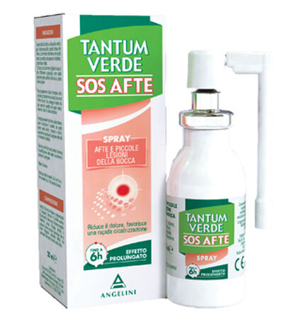 TANTUM VERDE SOS AFTE SPRAY 20 ML image not present