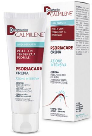 DERMOVITAMINA CALMILENE PSORIACARE CREMA AZIONE INTENSIVA PER PELLE CON TENDENZA A PSORIASI 50 ML image not present