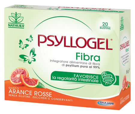 PSYLLOGEL FIBRA ARANCE ROSSE 10 BUSTINE 43 G image not present