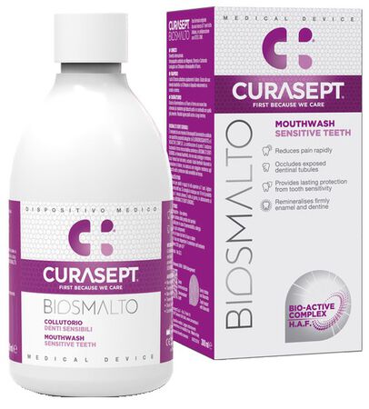 CURASEPT BIOSMALTO COLLUTORIO DENTI SENSIBILI 300 ML image not present