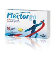 FLECTORGO*10 cps molli 25 mg