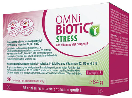 OMNI BIOTIC STRESS VITAMINE GRUPPO B 28 BUSTINE DA 3 G image not present