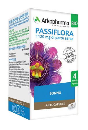 ARKO CAPSULE PASSIFLORA 45 CAPSULE BIO image not present