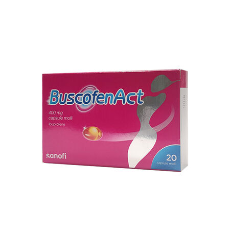BUSCOFENACT*20 cps molli 400 mg image not present