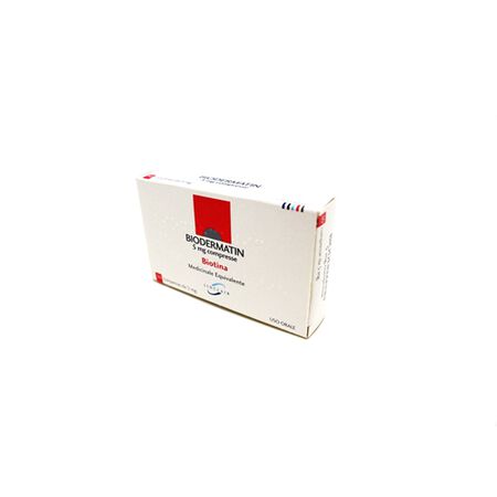 BIODERMATIN*30 cpr 5 mg image not present