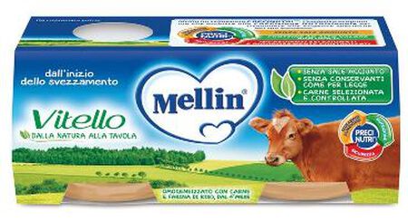 MELLIN OMOGENEIZZATO VITELLO 2 X 80 G image not present