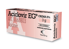 ACICLOVIR (EG)*crema derm 3 g 5%
