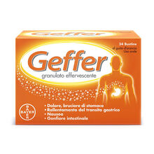 GEFFER*orale granulato effervescente 24 bustine 5 g