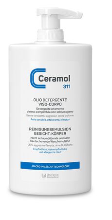 CERAMOL OLIO DETERGENTE VISO/CORPO 400 ML image not present