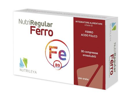 NUTRIREGULAR FERRO 30 COMPRESSE OROSOLUBILI image not present