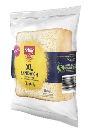 SCHAR XL SANDWICH PANE BIANCO SENZA LATTOSIO 280 G image not present