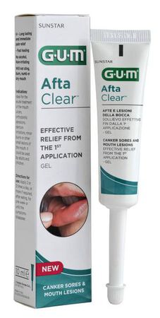 GUM AFTACLEAR GEL 10 ML image not present
