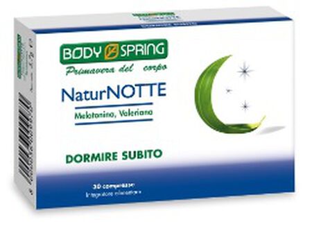 BODY SPRING NATUR NOTTE 30 COMPRESSE image not present