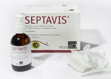 SEPTAVIS 50 ML + 50 GARZE IN TNT STERILI image not present