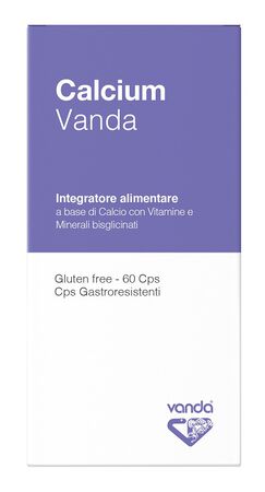 CALCIUM VANDA 60 CAPSULE FLACONE 42,8 G image not present