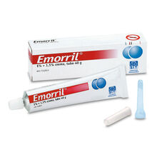 EMORRIL*crema rett 40 g 1% + 1,5%