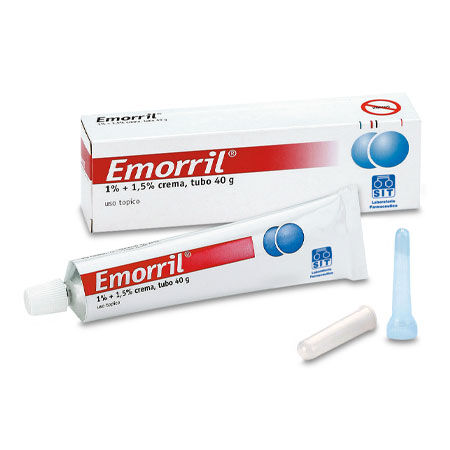 EMORRIL*crema rett 40 g 1% + 1,5% image not present