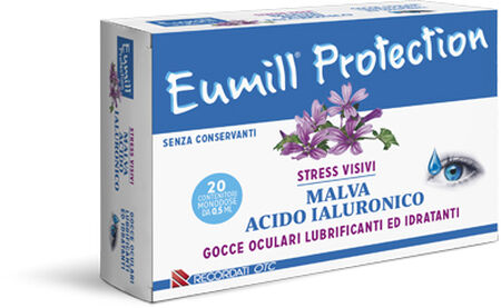 EUMILL PROTECTION GOCCE OCULARI 20 FLACONCINI MONODOSE 0,5 ML image not present