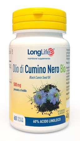LONGLIFE OLIO DI CUMINO NERO BIO 60 PERLE image not present