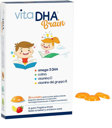 VITADHA BRAIN 30 MORBIDINE AL GUSTO FRAGOLA E LIMONE image not present
