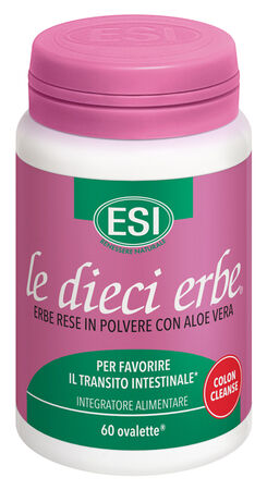 ESI LE DIECI ERBE COLON CLEANSE 60 OVALETTE image not present