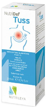 NUTRIDEF TUSS SOLUZIONE ORALE 200 ML image not present