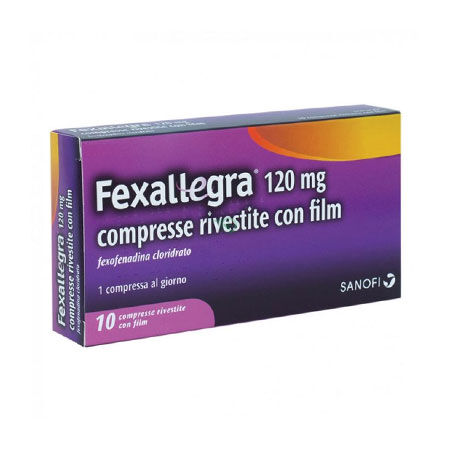 FEXALLEGRA*10 cpr riv 120 mg image not present