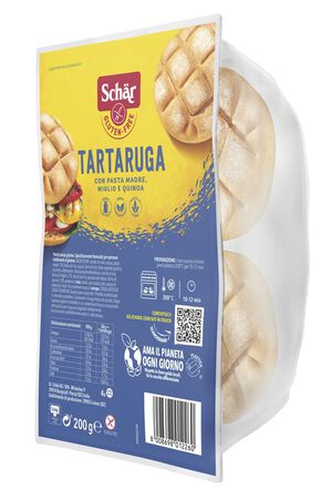 SCHAR TARTARUGA PANE SENZA LATTOSIO 200 G image not present