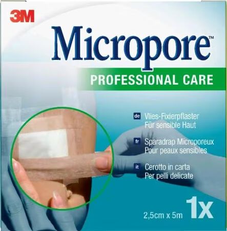 CEROTTO IN CARTA 3M MICROPORE SURGICAL TAPE M5X25MM DISPENSER image not present