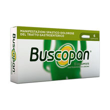 BUSCOPAN*6 supp 10 mg