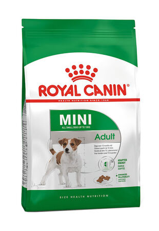 SIZE HEALTH NUTRITION MINI ADULT 8 KG image not present