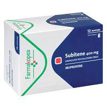 SUBITENE*orale grat 12 bust 400 mg