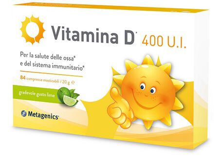 VITAMINA D 400 UI 84 COMPRESSE image not present