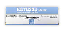 KETESSE*20 cpr riv 25 mg