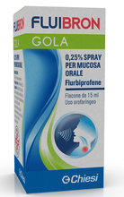FLUIBRON GOLA*spray mucosa orale 15 ml 0,25%