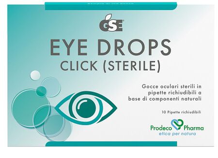 GSE EYE DROPS CLICK GOCCE OCULARI 10 PIPETTE 0,5 ML image not present