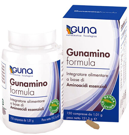 GUNAMINOFORMULA 150 COMPRESSE 151,50 G image not present