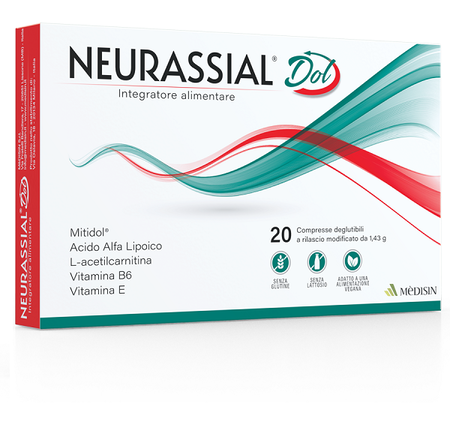 NEURASSIAL DOL 20 COMPRESSE DEGLUTIBILI A RILASCIO MODIFICATO image not present