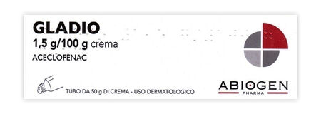 GLADIO*crema derm 50 g 1,5 g/100 g image not present