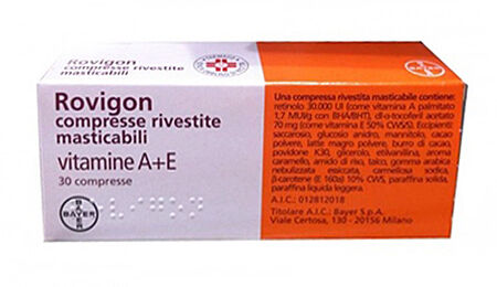 ROVIGON*30 cpr riv mast 30.000 UI + 70 mg image not present