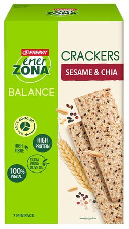 ENERZONA CRACKERS SESAME & CHIA 25 G image not present