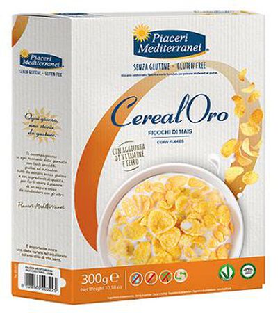 PIACERI MEDITERRANEI CEREALORO FIOCCHI MAIS 300 G image not present