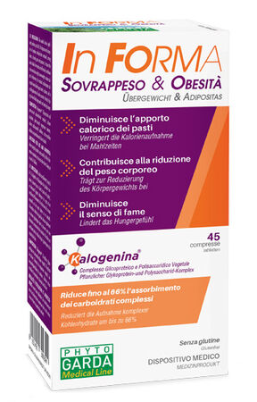 INFORMA SOVRAPPESO & OBESITA' DM 45 COMPRESSE image not present