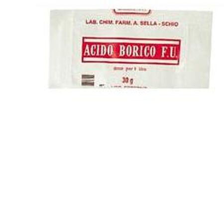 ACIDO BORICO 1 BUSTE 30 G image not present
