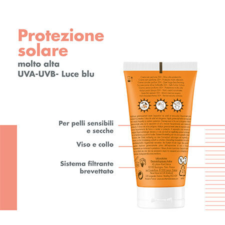AVENE SOL CREMA SPF50+ SENZA PROFUMO NUOVA FORMULA 50 ML image not present