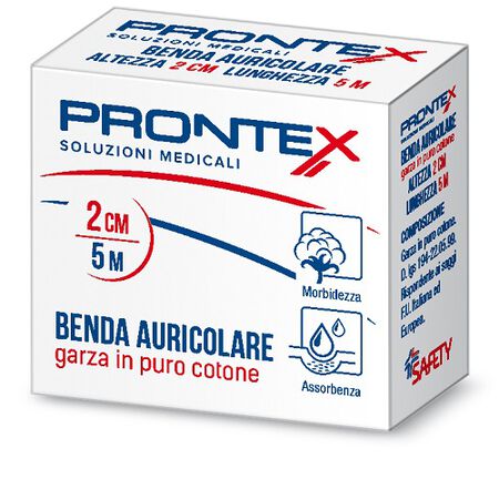 PRONTEX BENDA AURICOLARE 2 CM image not present
