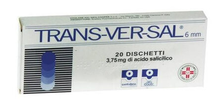 TRANSVERSAL*20 cerotti 6 mm 3,75 mg image not present