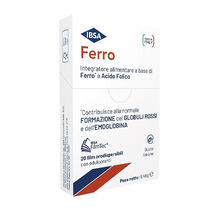 FERRO IBSA 20 FILM ORODISPERSIBILI FERRO IBSA 20 FILM ORODISPERSIBILI