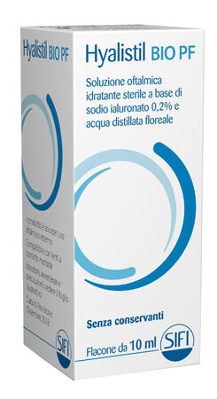 GOCCE OCULARI HA 0,2% E ACQUE DISTILLATE HYALISTIL BIO PF FRUTTI ROSSI 10 ML image not present