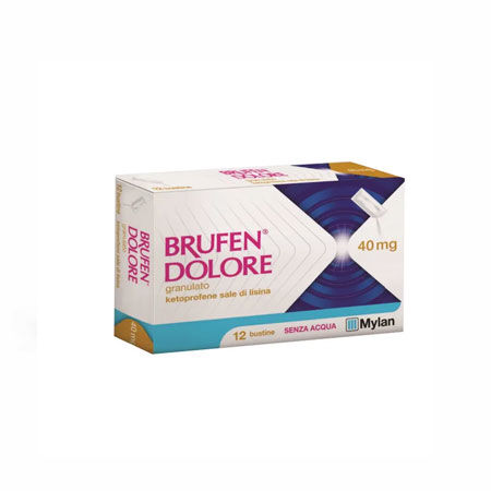 BRUFEN DOLORE*orale grat 12 bust 40 mg image not present